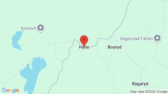 Apartments for rent i Hylte - kort over placeringen