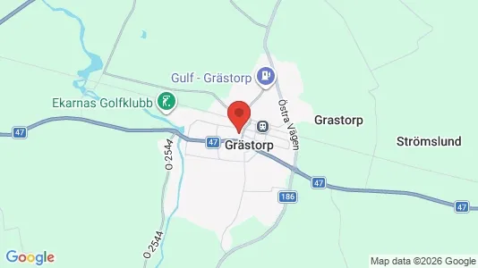 Apartments for rent i Grästorp - kort over placeringen