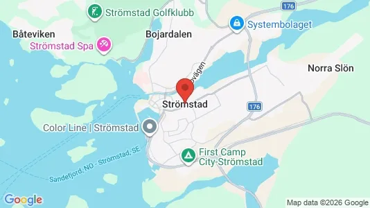 Houses for rent i Strömstad - kort over placeringen