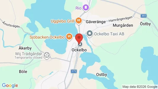 Apartments for rent i Ockelbo - kort over placeringen