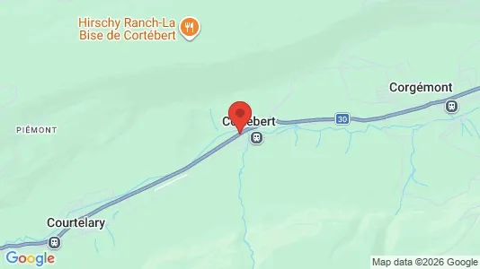 Apartments for rent i Berner Jura - kort over placeringen