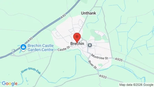 Apartments for rent i Brechin - Angus - kort over placeringen