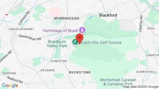 Apartments for rent i Edinburgh - Midlothian - kort over placeringen