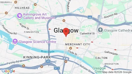 Apartments for rent i Glasgow - Lanarkshire - kort over placeringen