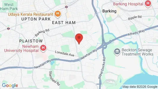 Apartments for rent i London E6 - kort over placeringen