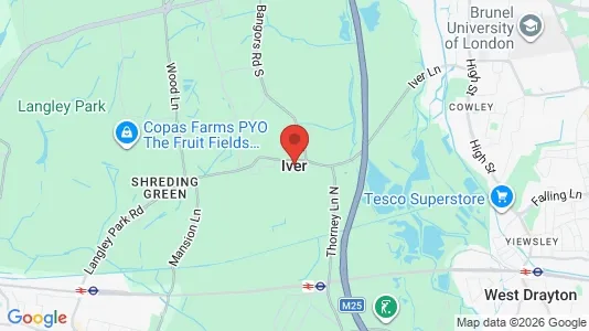 Apartments for rent i Iver - Buckinghamshire - kort over placeringen