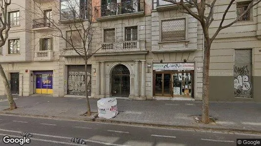 Apartments for rent in Barcelona Eixample - Photo from Google Street View