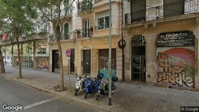 Apartments for rent in Barcelona Gràcia - Photo from Google Street View