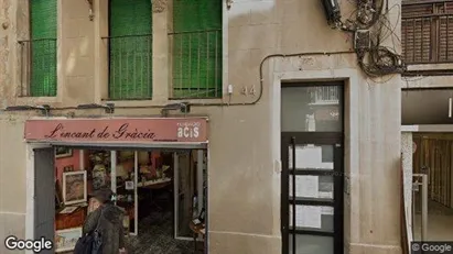Apartments for rent in Barcelona Gràcia - Photo from Google Street View