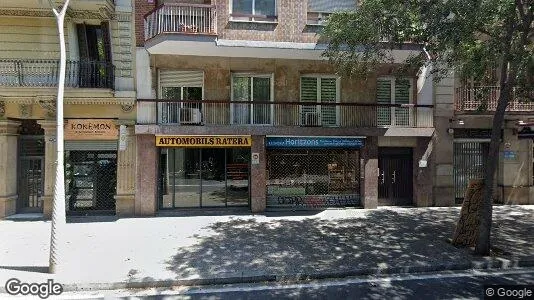 Apartments for rent in Barcelona Eixample - Photo from Google Street View
