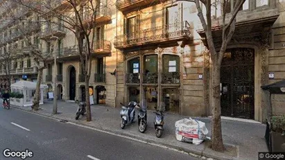 Apartments for rent in Barcelona Eixample - Photo from Google Street View