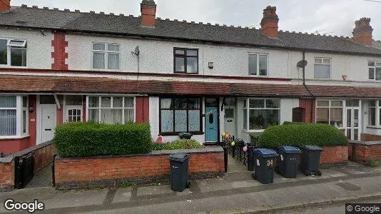 Rooms for rent in Birmingham - West Midlands - Photo from Google Street View