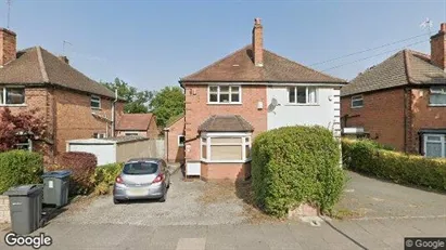 Rooms for rent in Birmingham - West Midlands - Photo from Google Street View