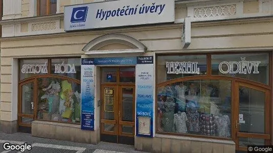 Apartments for rent in Náchod - Photo from Google Street View