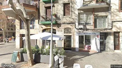 Apartments for rent in Barcelona Gràcia - Photo from Google Street View
