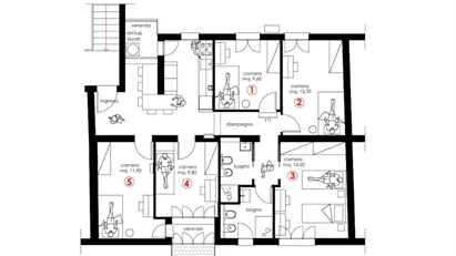 Room for rent in Padua, Veneto