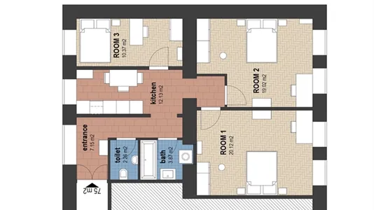 Rooms in Vienna Brigittenau - photo 9