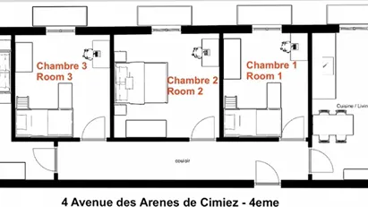 Room for rent in Nice, Provence-Alpes-Côte d'Azur