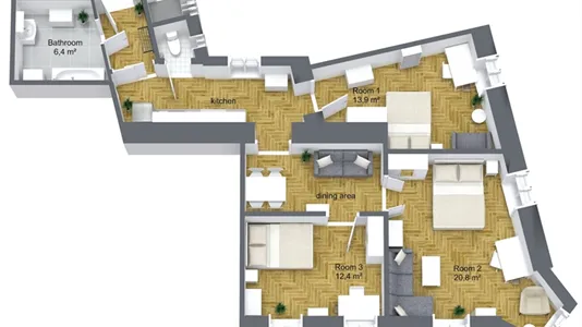 Rooms in Wien Neubau - photo 6