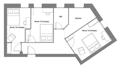 Room for rent in Roma Municipio II – Parioli/Nomentano, Rome