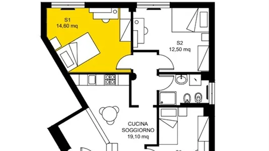 Rooms in Trento - photo 6