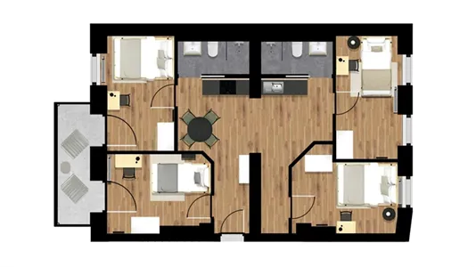Rooms in Berlin Mitte - photo 3