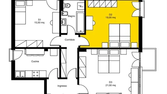 Rooms in Trento - photo 9