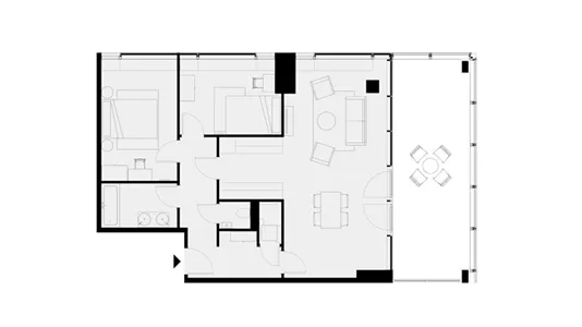 Rooms in Stad Brussel - photo 9