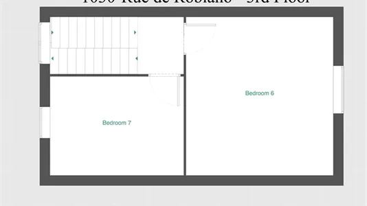 Rooms in Brussels Schaarbeek - photo 5