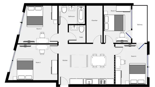 Rooms in Location is not specified - photo 7