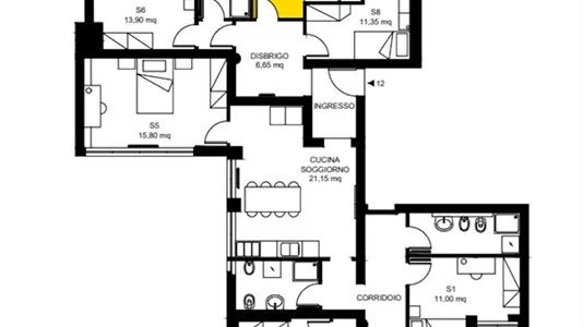 Rooms in Trento - photo 9