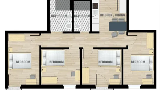 Rooms in Berlin Lichtenberg - photo 6