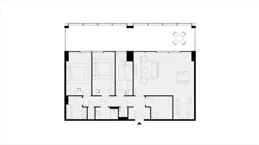 Rooms in Stad Brussel - photo 10