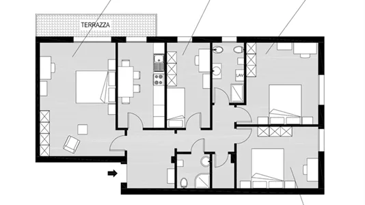 Rooms in Padua - photo 7