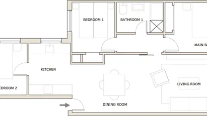 Apartment for rent in Madrid Chamberí, Madrid