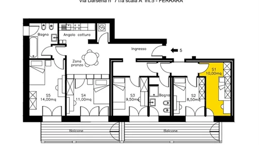 Rooms in Ferrara - photo 5