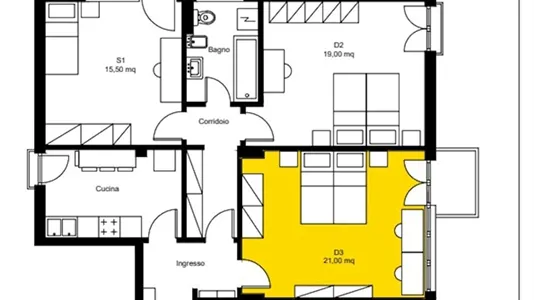 Rooms in Trento - photo 10