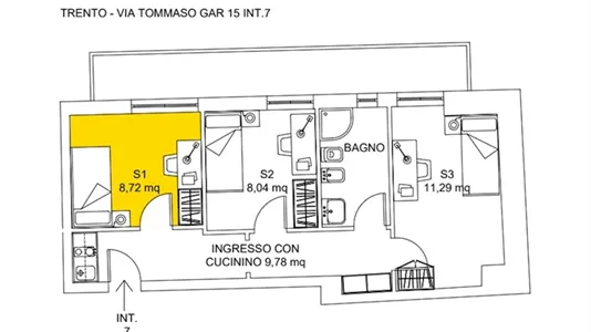 Rooms in Trento - photo 8