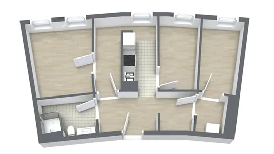 Rooms in Berlin Mitte - photo 1