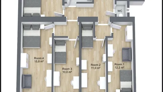 Rooms in Wien Neubau - photo 3