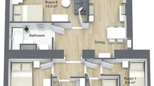 Rooms in Vienna Hernals - photo 1