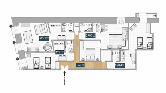 Apartments in Location is not specified - photo 5