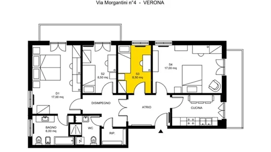 Rooms in Verona - photo 5