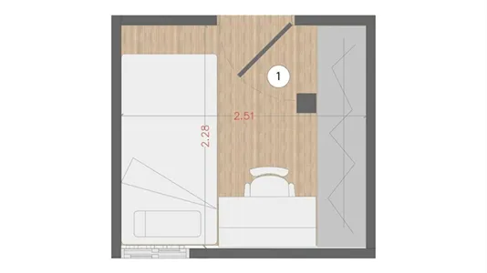 Rooms in Madrid Ciudad Lineal - photo 6