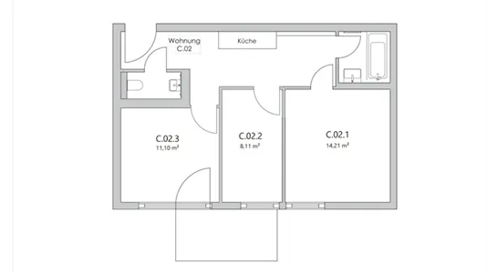 Rooms in Berlin Mitte - photo 9