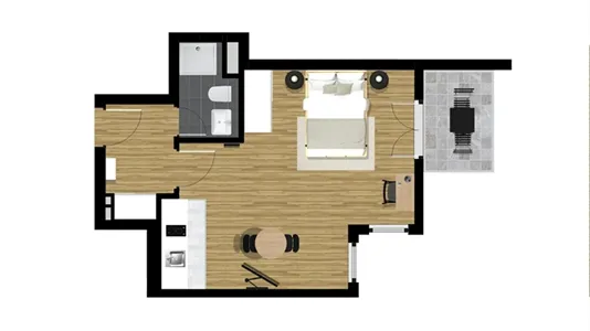 Apartments in Location is not specified - photo 9