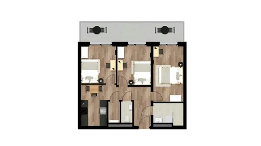 Rooms in Graz - photo 10