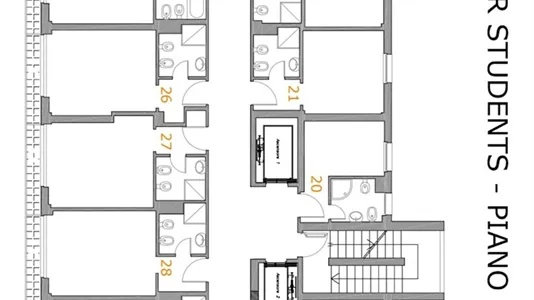 Rooms in Novara - photo 8