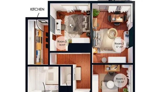 Rooms in Strasbourg - photo 9