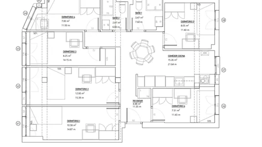 Rooms in Madrid Carabanchel - photo 9